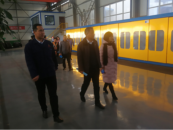 2019年12月27日鄭州市人大代表到我公司參觀指導工作